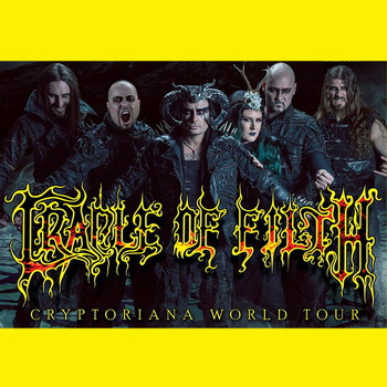 «Cryptoriana World Tour» приведёт Cradle Of Filth в Москву